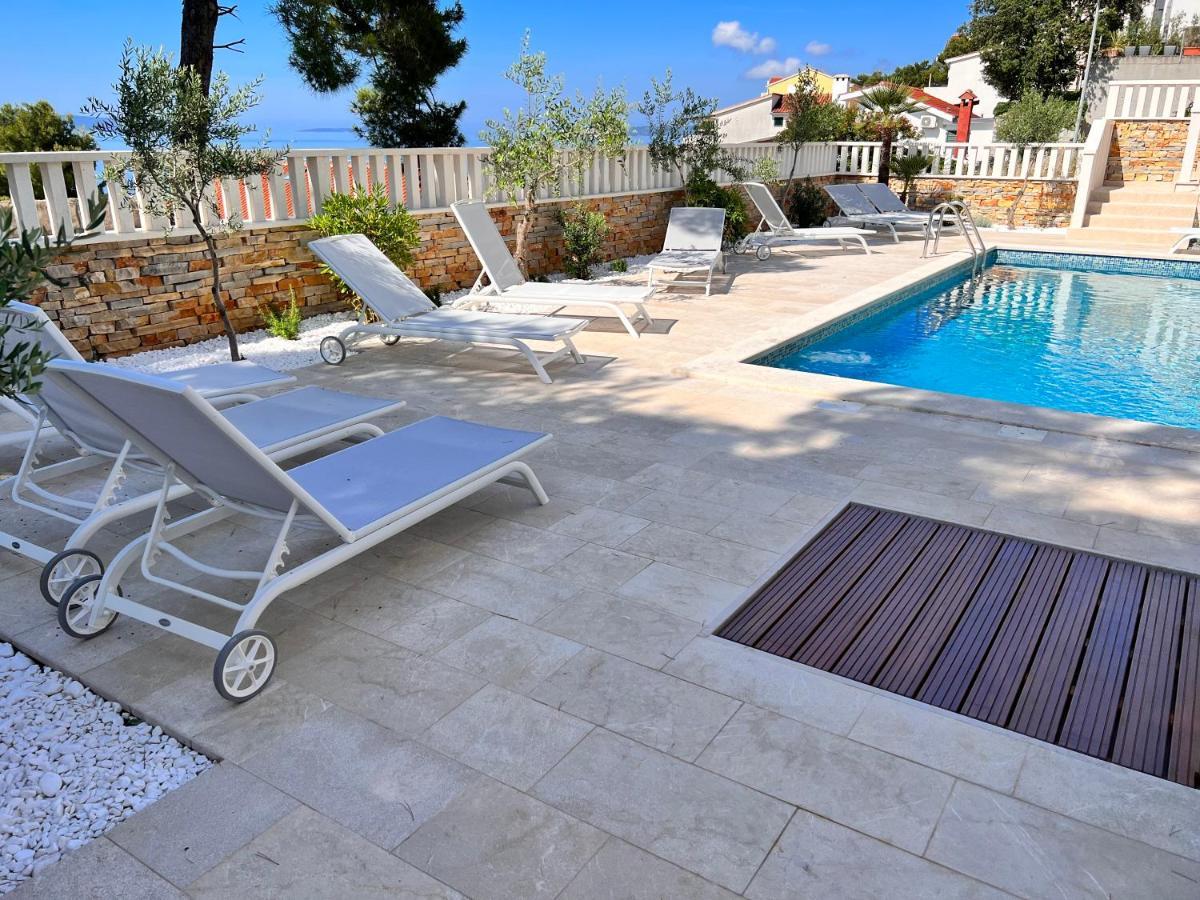 Luxury Beachfront Villa Carlisa Čiovo Eksteriør bilde