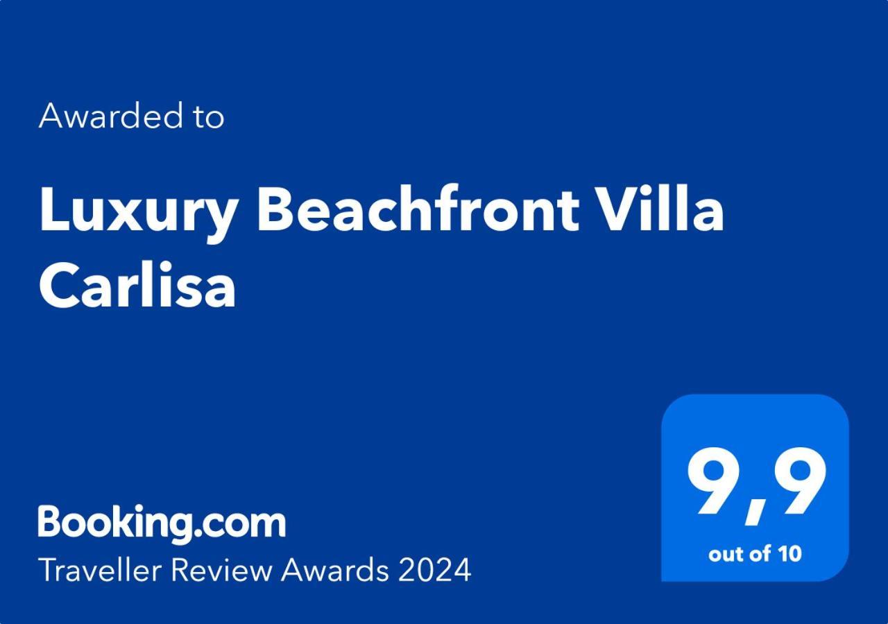 Luxury Beachfront Villa Carlisa Čiovo Eksteriør bilde