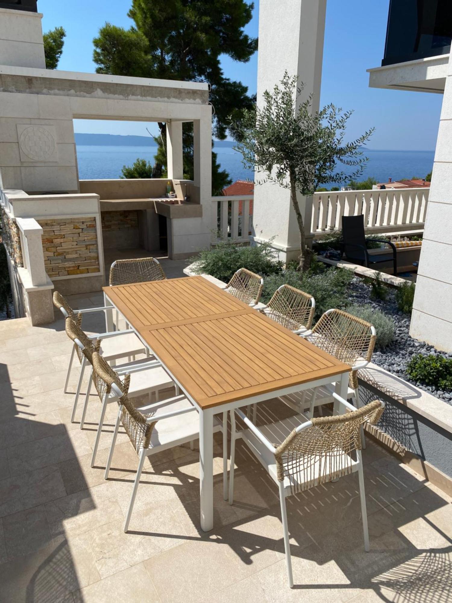 Luxury Beachfront Villa Carlisa Čiovo Eksteriør bilde