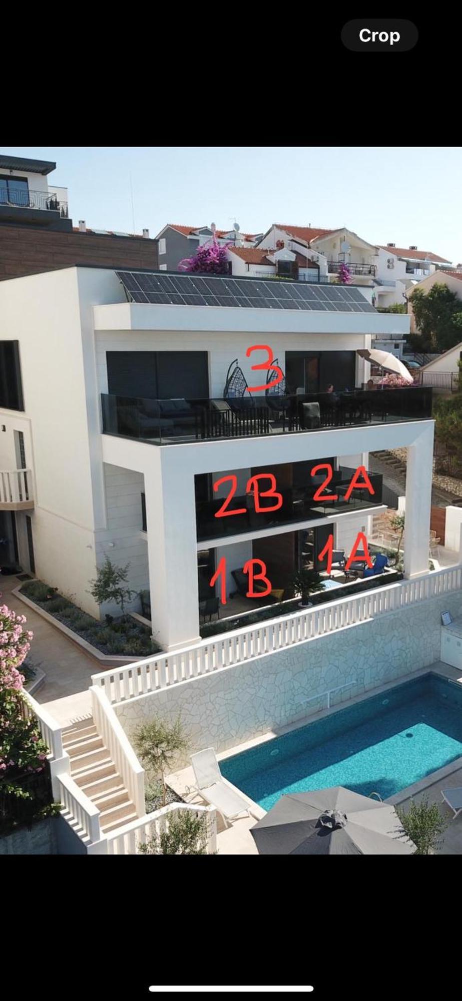 Luxury Beachfront Villa Carlisa Čiovo Eksteriør bilde