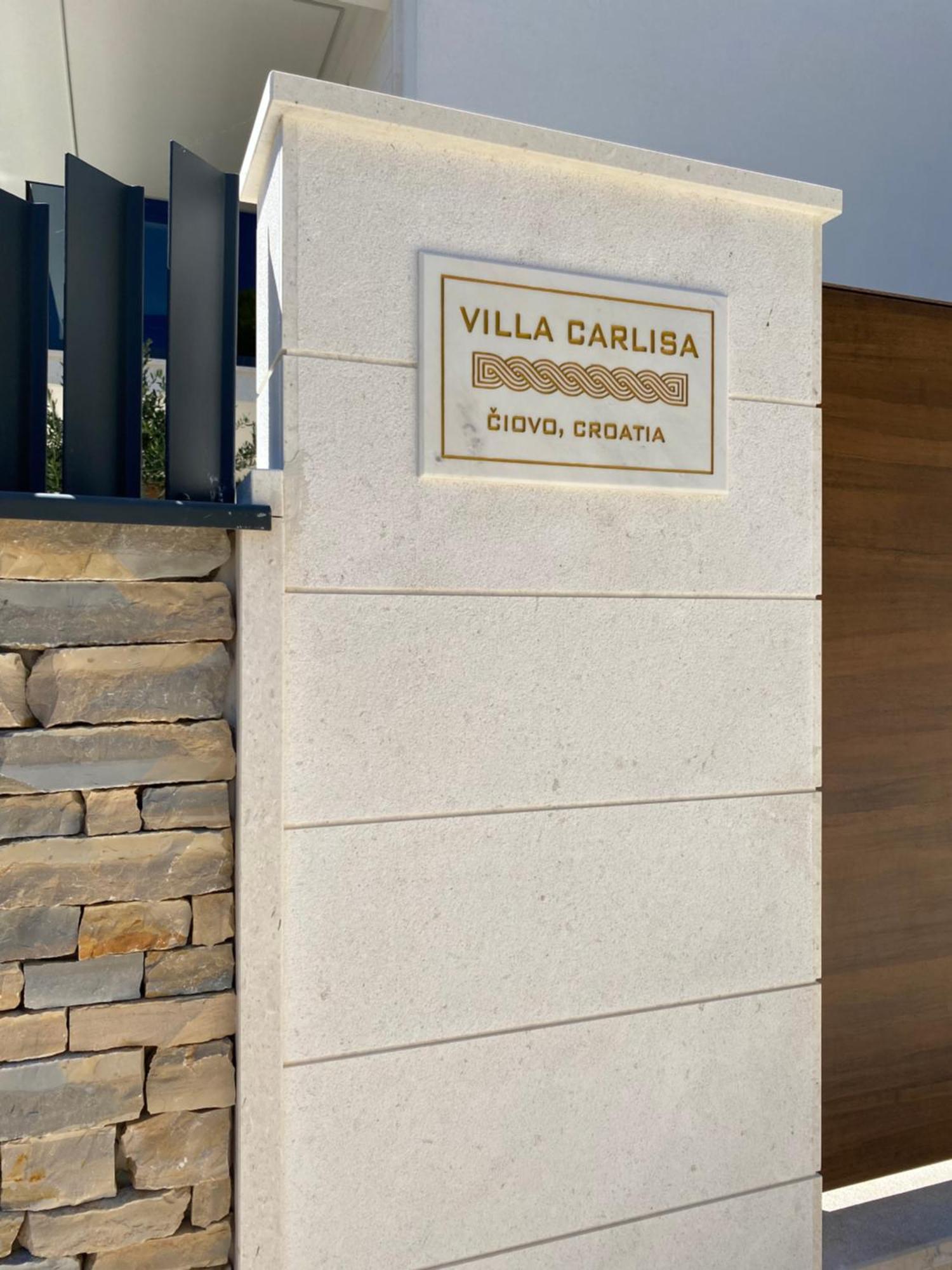 Luxury Beachfront Villa Carlisa Čiovo Eksteriør bilde